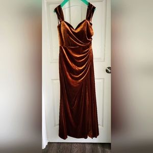 Revelry Ariel Convertible Velvet Dress